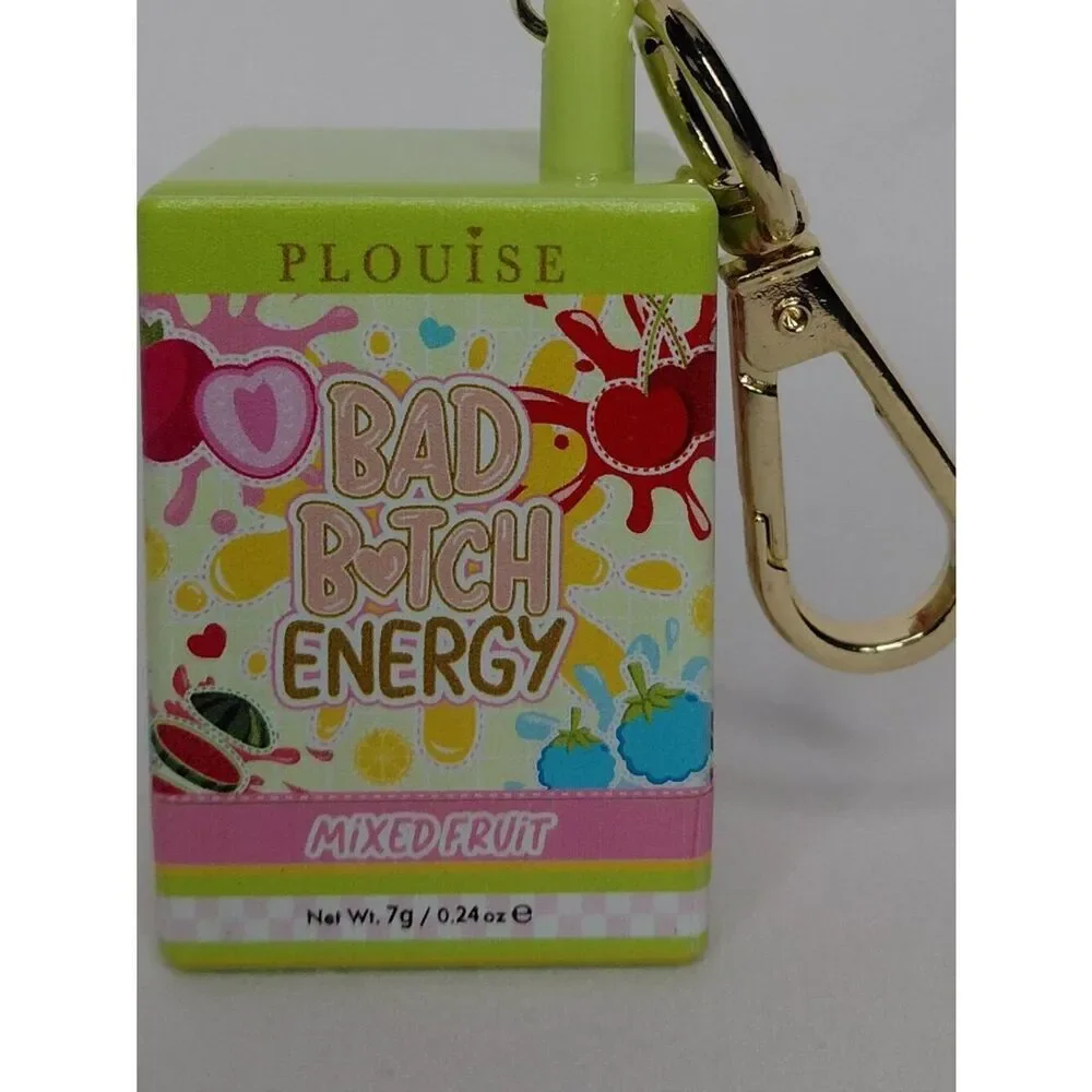 P.Louise - Bad B❤︎tch Energy Keychain Lip Balm - Mixed Fruit